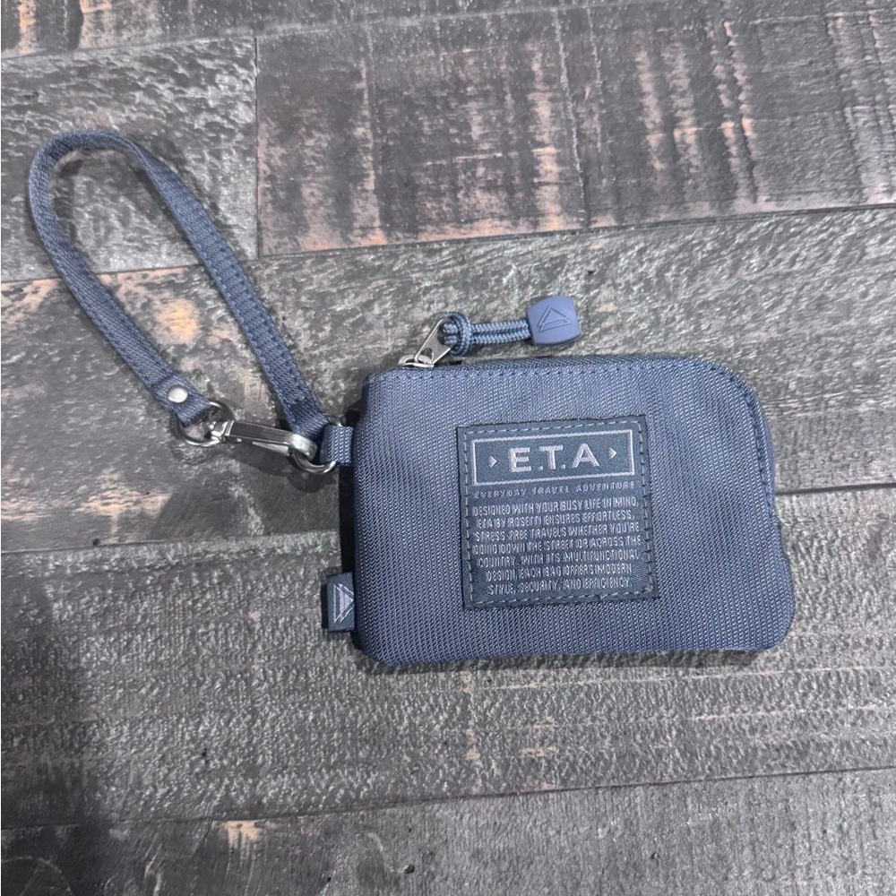E.T.A Grey Travel Pouch